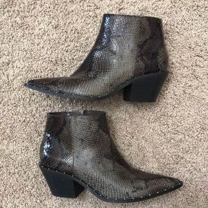 Charles David python boots